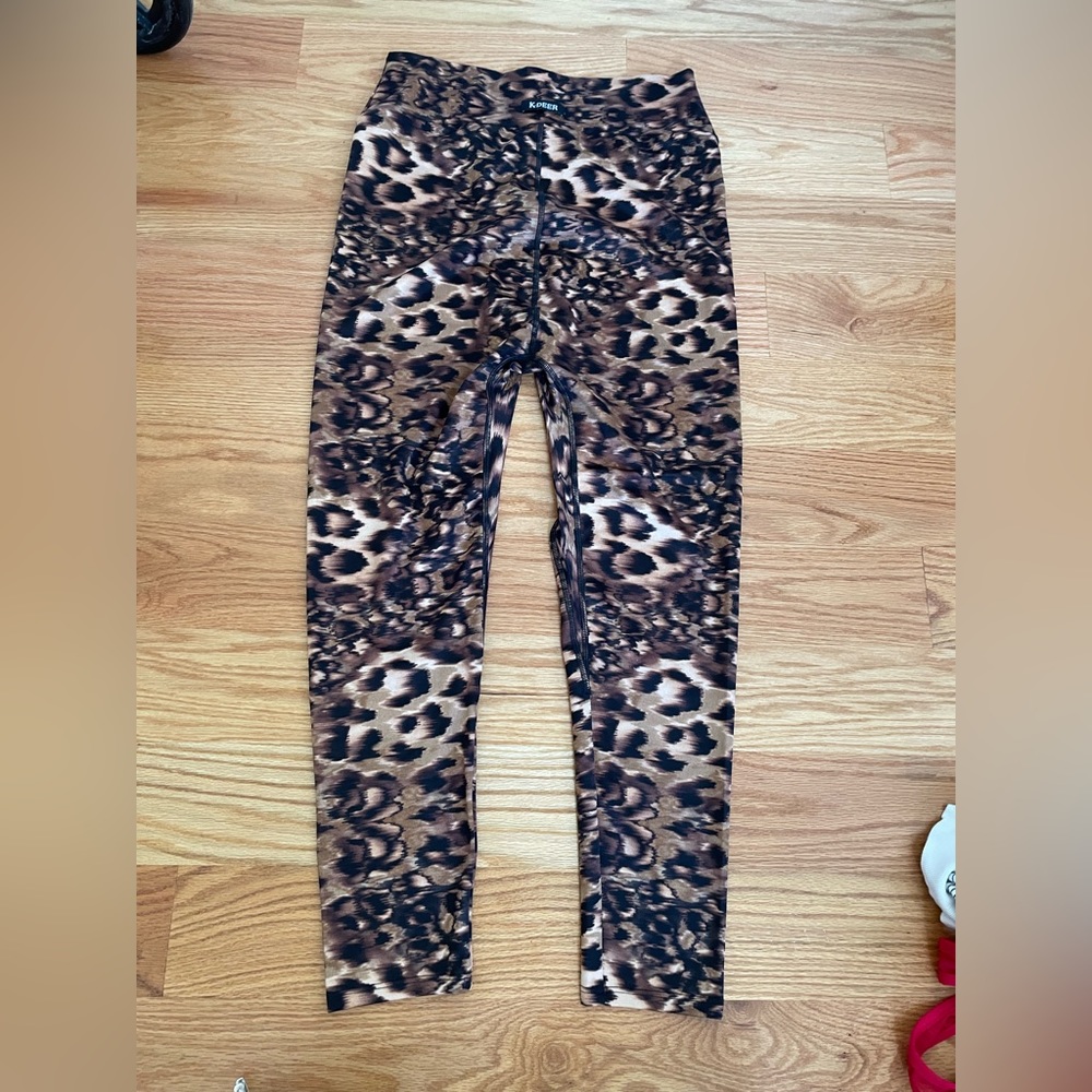 K Deer leggings animal print